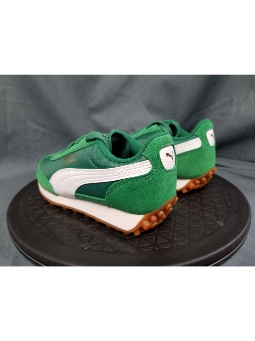 Puma Easy Rider Vintage PS 'Archive Green' Kids Size 13c NEW NO BOX! - Picture 6 of 11